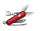 Нож-брелок VICTORINOX Signature Lite, 58 мм, 7 функций, красный