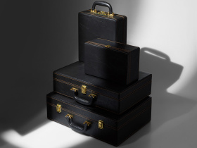 Дипломат подарочный, темно-коричневый