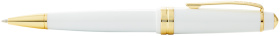 Шариковая ручка Cross Bailey Light Polished White Resin and Gold Tone