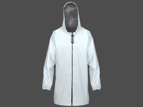 Дождевик светоотражающий Sunny reflector с чехлом (серый, серебристый)