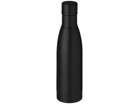 Вакуумная бутылка Vasa c медной изоляцией (черный)