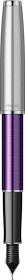 Перьевая ручка Parker Sonnet Essentials Violet SB Steel CT, перо: F, цвет чернил black, в подарочной упаковке.